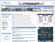 Tablet Screenshot of howardbeach.com